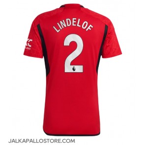Manchester United Victor Lindelof #2 Kotipaita 2023-24 Lyhythihainen